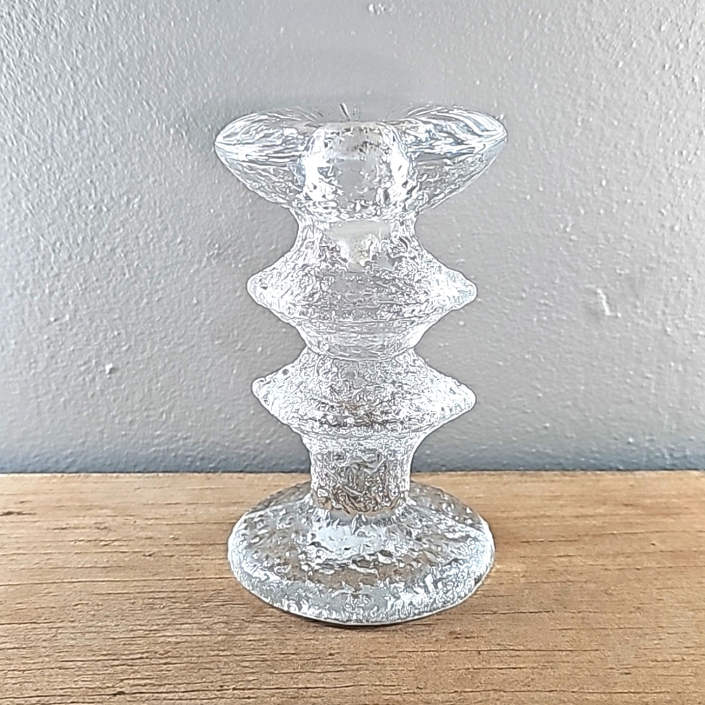 Iittala Festivo Timo Sarpaneva Vintage Candle Stick Holder